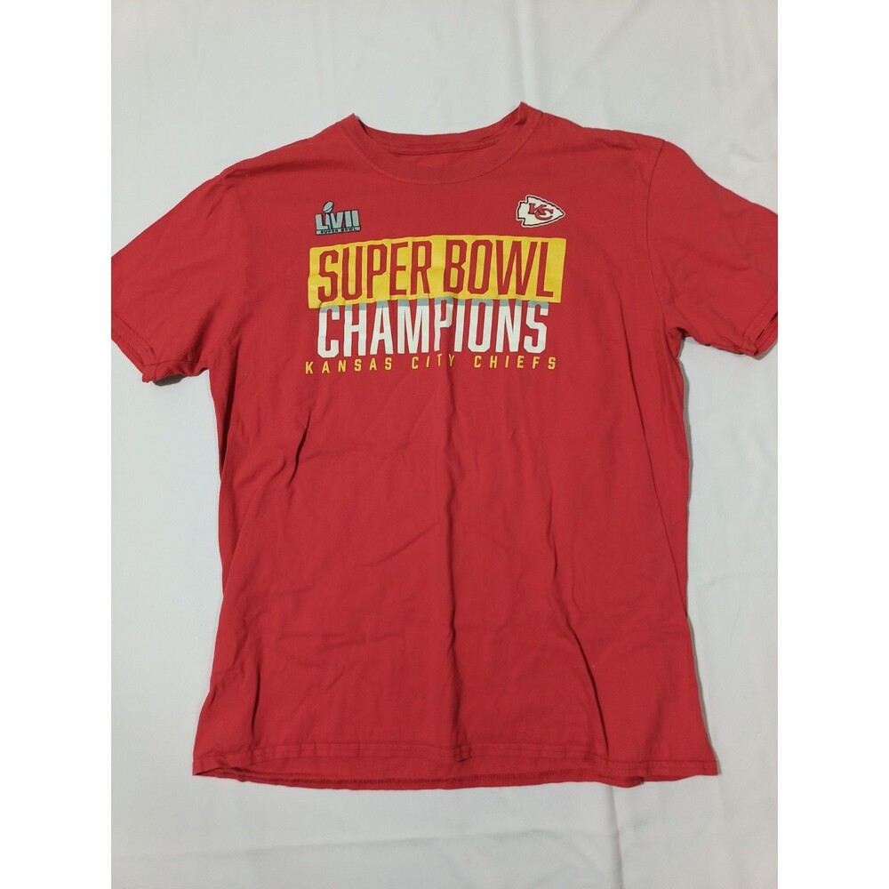 Kansas City Chiefs Super Bowl LIV Champions Red T Shirt NFL Football